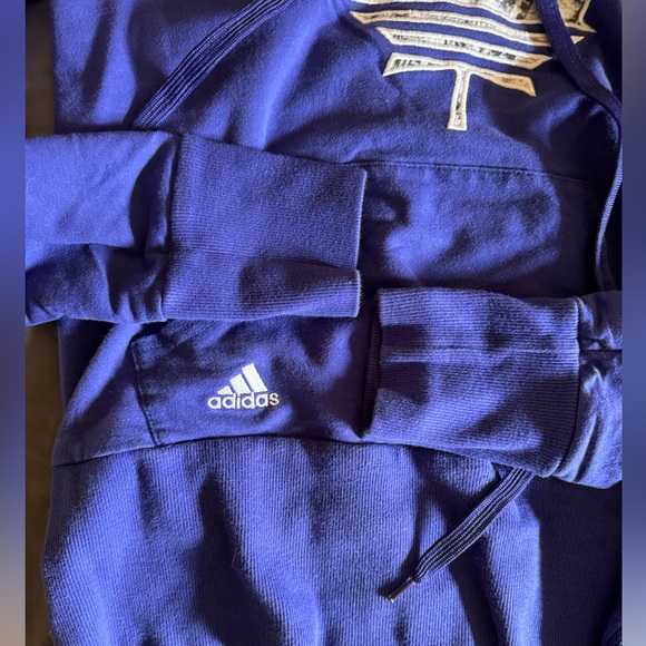 Purple adidas team Canada hoodie - Picture 3 of 5